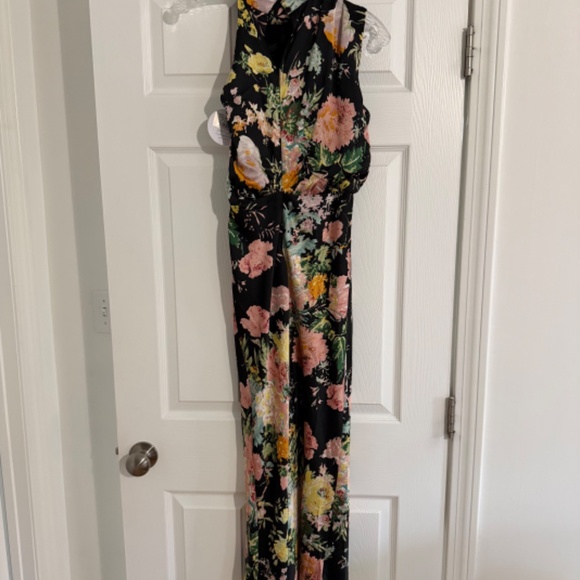 Petal & Pup Anabelle Halter Neck Midi Dress size XS - Picture 4 of 4